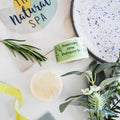 Shampoing Solide Romarin & Citron Vert | Lavage Naturel pour Tous Types de Cheveux | Soin Capillaire Vegan et Zéro Déchet