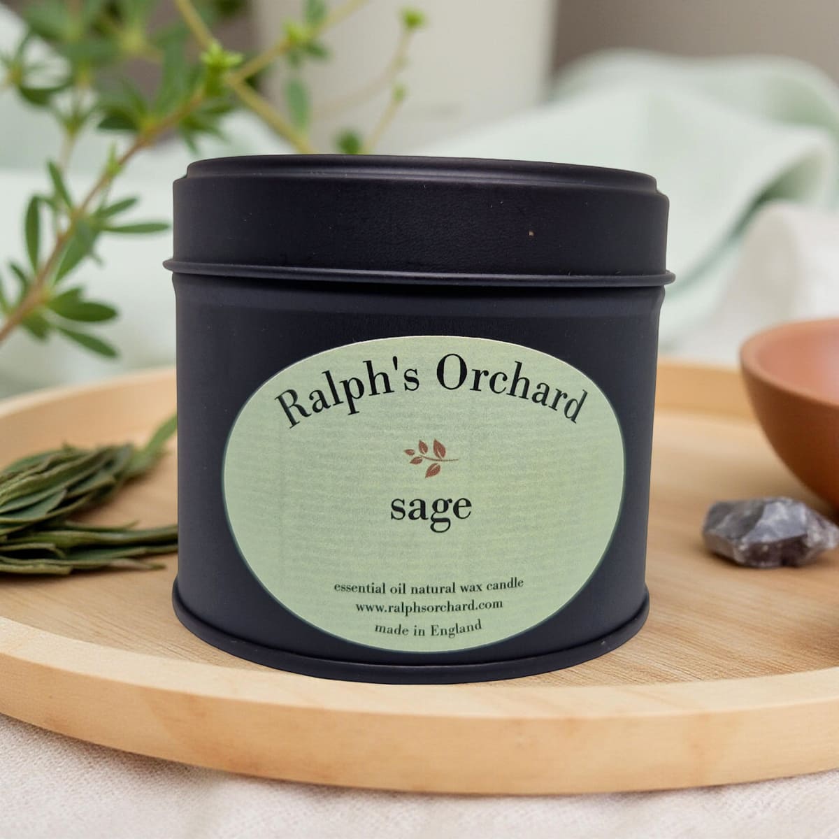 Bougie de purification à la sauge