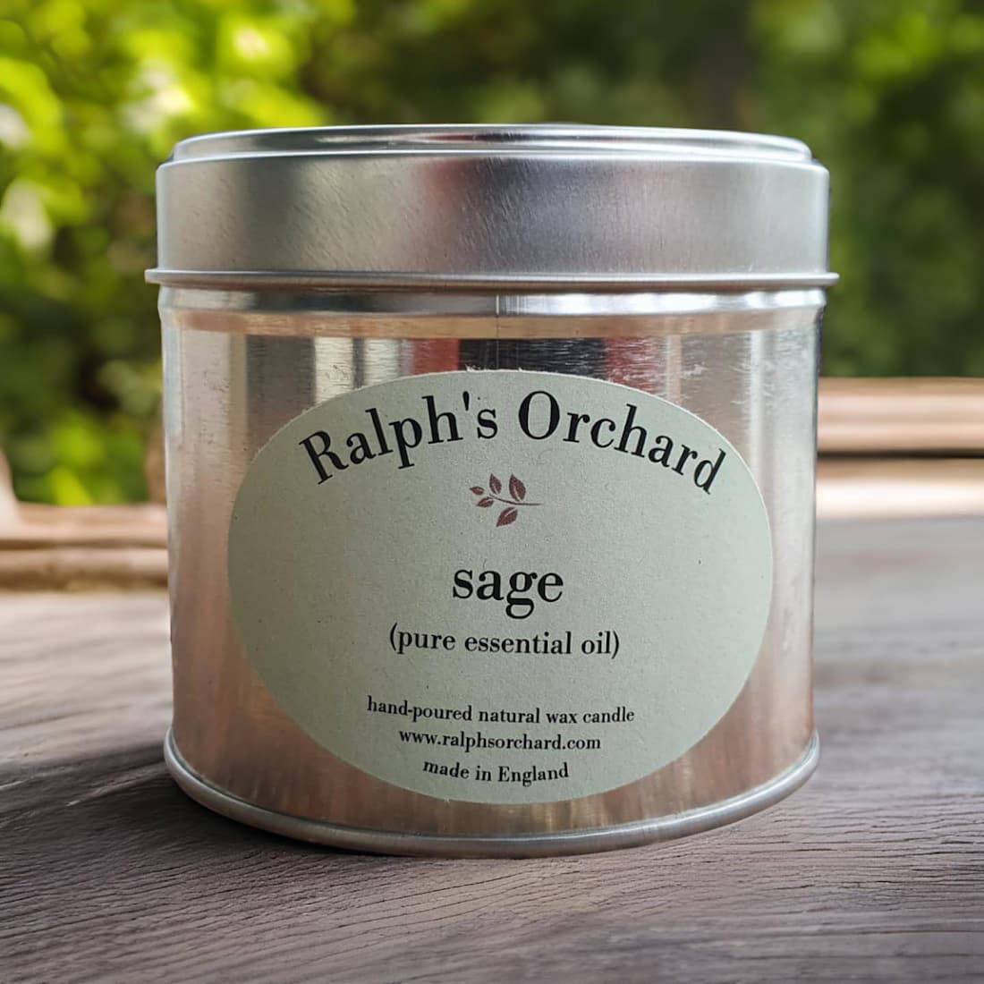 Bougie de purification à la sauge