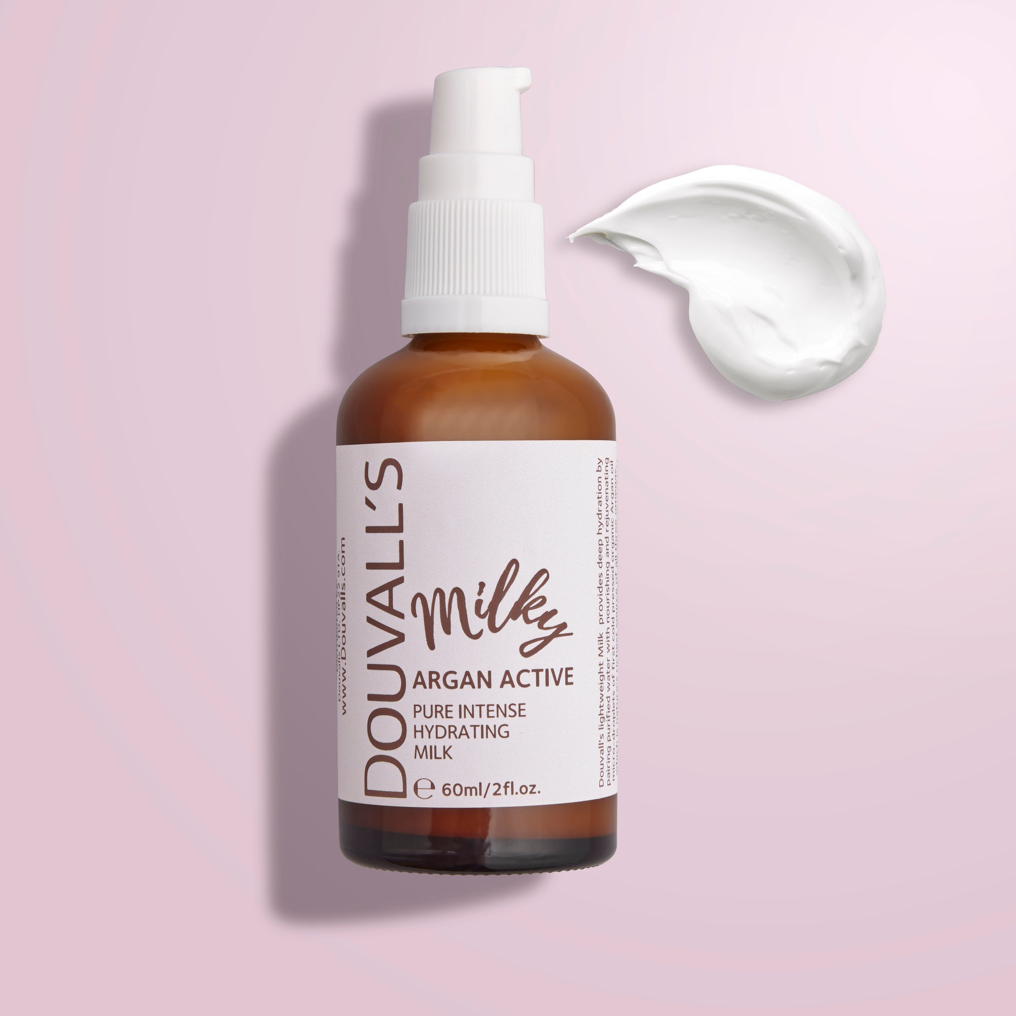 Crème hydratante active argan laiteux bio 60ml | Hydratation profonde et rajeunissement de la peau