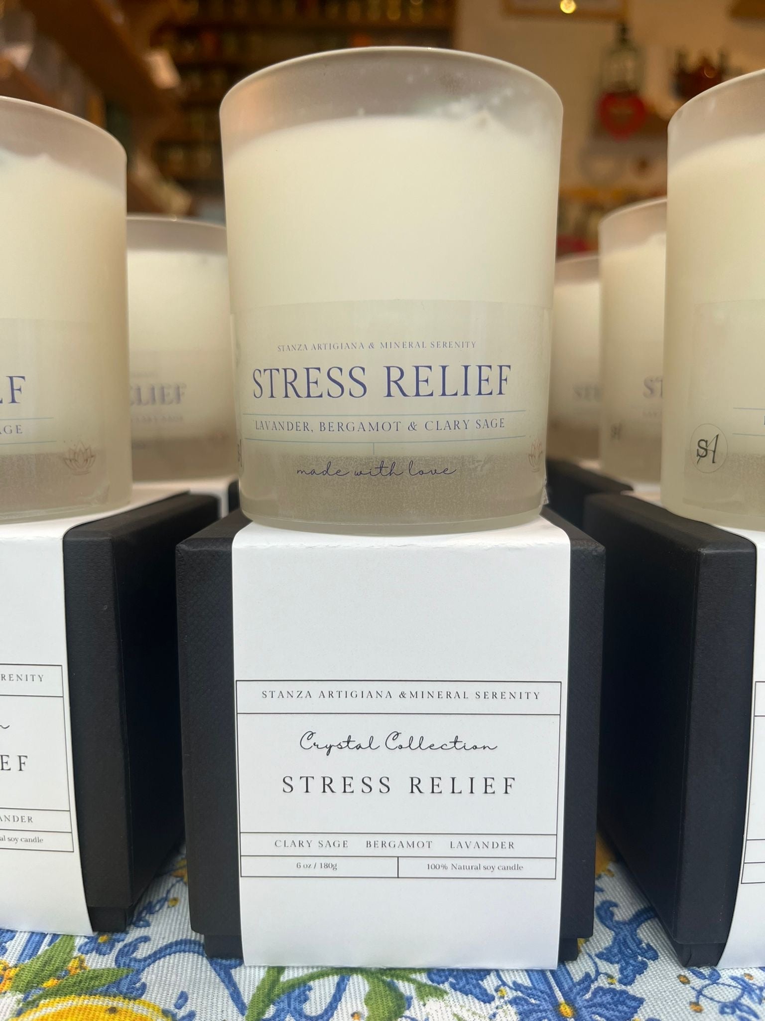 Anti-Stress - Bougie Cristaux