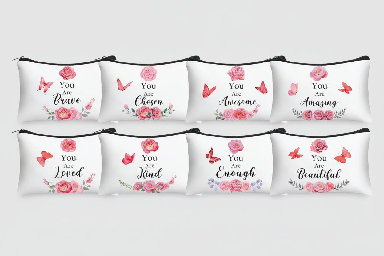 Trousse de Maquillage pour Femmes Mélaninées — Styles Afrocentriques et d'Affirmation