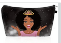 Trousse de Maquillage pour Femmes Mélaninées — Styles Afrocentriques et d'Affirmation