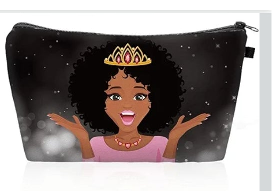 Trousse de Maquillage pour Femmes Mélaninées — Styles Afrocentriques et d'Affirmation